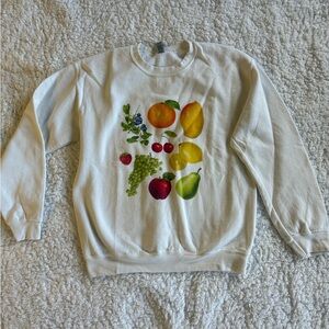 Fruit Graphic Sweatshirt